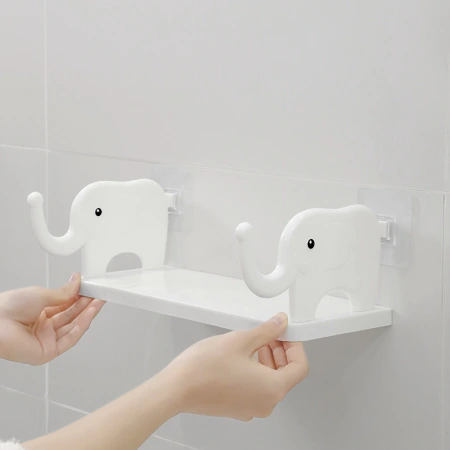 New Elephant storage rack wall-mounted storage rack without drilling New Elephant storage rack wall-mounted storage rack without drilling